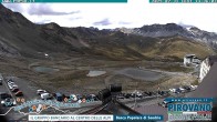 Archiv Foto Webcam Passhöhe Stilfserjoch, Valle del Braulio 13:00