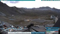 Archiv Foto Webcam Passhöhe Stilfserjoch, Valle del Braulio 19:00
