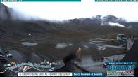Archiv Foto Webcam Passhöhe Stilfserjoch, Valle del Braulio 19:00