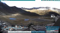 Archiv Foto Webcam Passhöhe Stilfserjoch, Valle del Braulio 07:00