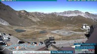 Archiv Foto Webcam Passhöhe Stilfserjoch, Valle del Braulio 09:00