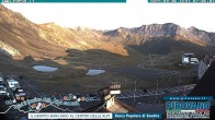 Archiv Foto Webcam Passhöhe Stilfserjoch, Valle del Braulio 06:00