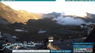 Archiv Foto Webcam Passhöhe Stilfserjoch, Valle del Braulio 06:00