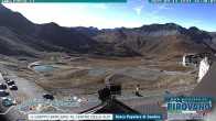 Archiv Foto Webcam Passhöhe Stilfserjoch, Valle del Braulio 15:00