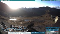 Archiv Foto Webcam Passhöhe Stilfserjoch, Valle del Braulio 17:00