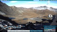Archiv Foto Webcam Passhöhe Stilfserjoch, Valle del Braulio 08:00