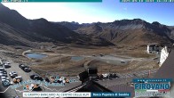Archiv Foto Webcam Passhöhe Stilfserjoch, Valle del Braulio 15:00