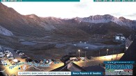 Archiv Foto Webcam Passhöhe Stilfserjoch, Valle del Braulio 05:00