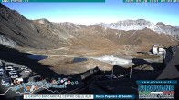 Archiv Foto Webcam Passhöhe Stilfserjoch, Valle del Braulio 08:00