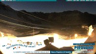 Archiv Foto Webcam Passhöhe Stilfserjoch, Valle del Braulio 23:00