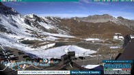 Archiv Foto Webcam Passhöhe Stilfserjoch, Valle del Braulio 09:00