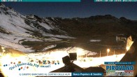 Archiv Foto Webcam Passhöhe Stilfserjoch, Valle del Braulio 03:00