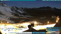 Archiv Foto Webcam Passhöhe Stilfserjoch, Valle del Braulio 05:00