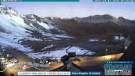 Archiv Foto Webcam Passhöhe Stilfserjoch, Valle del Braulio 06:00