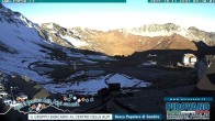 Archiv Foto Webcam Passhöhe Stilfserjoch, Valle del Braulio 07:00