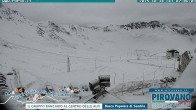 Archiv Foto Webcam Passhöhe Stilfserjoch, Valle del Braulio 06:00