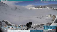 Archiv Foto Webcam Passhöhe Stilfserjoch, Valle del Braulio 09:00