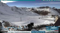Archiv Foto Webcam Passhöhe Stilfserjoch, Valle del Braulio 13:00