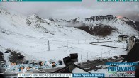 Archiv Foto Webcam Passhöhe Stilfserjoch, Valle del Braulio 06:00