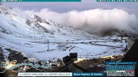 Archiv Foto Webcam Passhöhe Stilfserjoch, Valle del Braulio 05:00