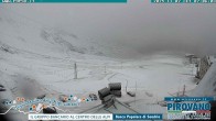 Archiv Foto Webcam Passhöhe Stilfserjoch, Valle del Braulio 06:00