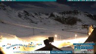 Archived image Webcam Valle del Braulio, Passo Stelvio 01:00