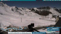 Archiv Foto Webcam Passhöhe Stilfserjoch, Valle del Braulio 03:00