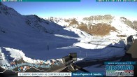 Archiv Foto Webcam Passhöhe Stilfserjoch, Valle del Braulio 08:00