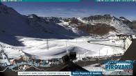 Archiv Foto Webcam Passhöhe Stilfserjoch, Valle del Braulio 12:00
