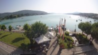 Archiv Foto Webcam Velden Strandpark - Wörthersee 07:00