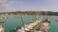 Archiv Foto Webcam Bootswerft Schmalzl - Wörthersee 07:00