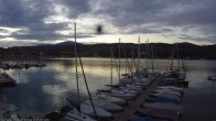 Archiv Foto Webcam Bootswerft Schmalzl - Wörthersee 19:00