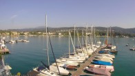 Archiv Foto Webcam Bootswerft Schmalzl - Wörthersee 09:00
