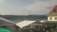 Archiv Foto Webcam Schaukraftwerk Forstsee am Wörthersee/Saag 07:00