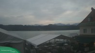 Archiv Foto Webcam Schaukraftwerk Forstsee am Wörthersee/Saag 19:00