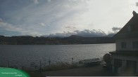 Archiv Foto Webcam Schaukraftwerk Forstsee am Wörthersee/Saag 13:00