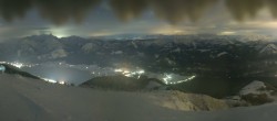 Archived image Webcam Panoramic View, Mount Schafberg 22:00