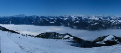 Archiv Foto Webcam Panoramablick Schafberg 23:00