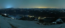 Archiv Foto Webcam Panoramablick Schafberg 23:00