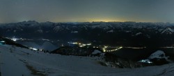 Archiv Foto Webcam Panoramablick Schafberg 03:00