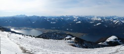 Archived image Webcam Panoramic View, Mount Schafberg 09:00