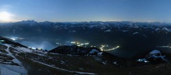 Archiv Foto Webcam Panoramablick Schafberg 03:00