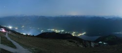 Archiv Foto Webcam Panoramablick Schafberg 23:00
