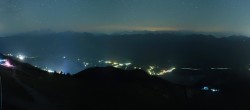 Archiv Foto Webcam Panoramablick Schafberg 23:00