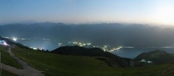 Archived image Webcam Panoramic View, Mount Schafberg 23:00