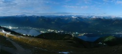 Archiv Foto Webcam Panoramablick Schafberg 19:00
