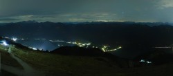 Archiv Foto Webcam Panoramablick Schafberg 23:00