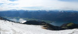 Archived image Webcam Panoramic View, Mount Schafberg 11:00