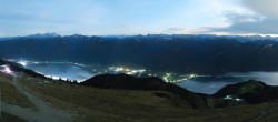 Archiv Foto Webcam Panoramablick Schafberg 23:00