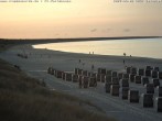 Archived image Webcam Beach of Usedom, near Trassenheide and Karlshagen 19:00